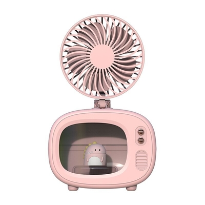 Cadeau d'été pour l'agriculture Humidificateur de télévision petit ventilateur Multifonctionnel et design mignon