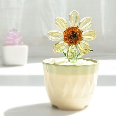 Promotion Décorer des cadeaux Ornements en verre pour les cactus succulents et les plantes en pot