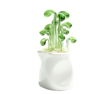 Promotion Décorer des cadeaux Ornements en verre pour les cactus succulents et les plantes en pot