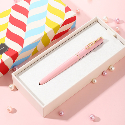 Cadeau d'anniversaire de l'employé Séries de bonbons personnalisées Boîte à stylo colorée pour le logo du client