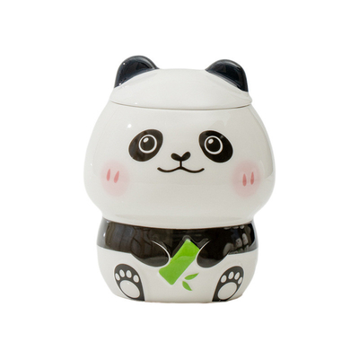 Utilisation Scénarios Offres d'affaires Cartoon mignon Panda Coupe en céramique pour les entreprises de tasses