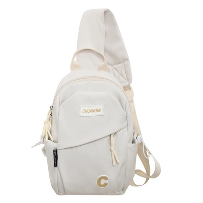 2 Impression en couleur Sacs à poitrine de mode sac à épaule de sport léger pour cadeau aux employés
