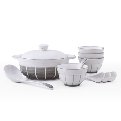 PHMI Parfait 4,5 pouces bouteille de soupe en céramique 1 sélection d'impression couleur pour graphique cadeau annuel