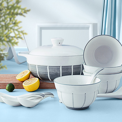 PHMI Parfait 4,5 pouces bouteille de soupe en céramique 1 sélection d'impression couleur pour graphique cadeau annuel