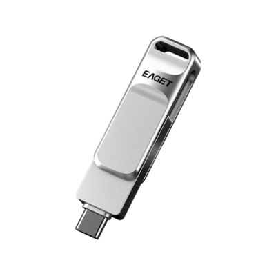Type C USB3.0 à double interface Disque USB rotatif pour le montage de voitures polyvalentes
