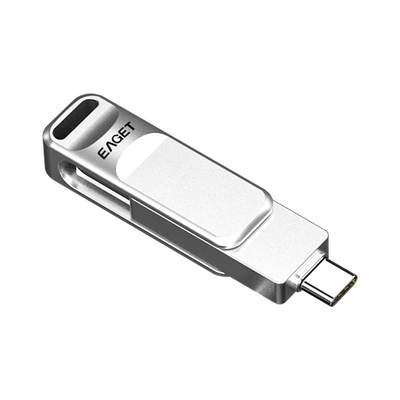 Type C USB3.0 à double interface Disque USB rotatif pour le montage de voitures polyvalentes