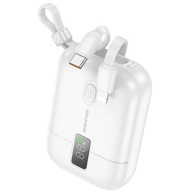 10000 mAh Power Bank entièrement compatible avec le câble et l'alimentation électrique mobile