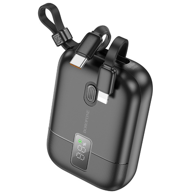 10000 mAh Power Bank entièrement compatible avec le câble et l'alimentation électrique mobile