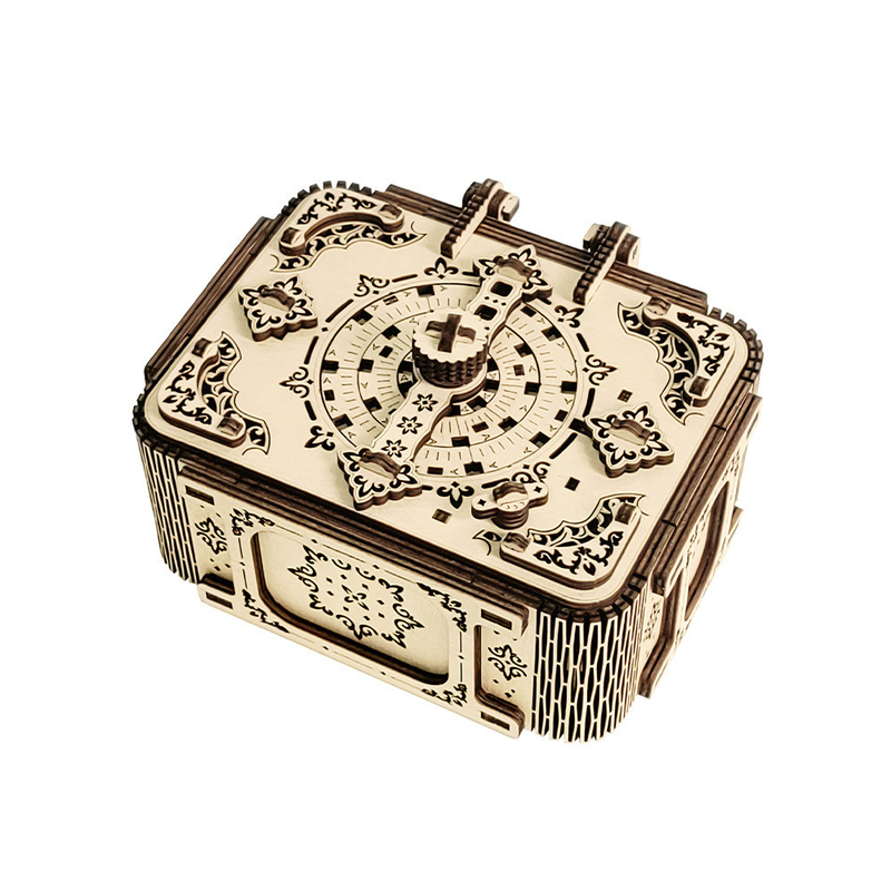 Hôtel et Resort 3D Puzzle de perles en bois Coffret au trésor Ornements Cadeaux faits à la main