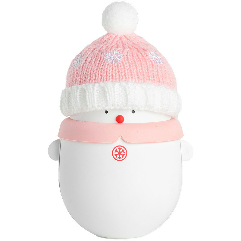 Cadeau de Noël Cartoon Mini Portable Trésor à neige Trésor à main chaude 2 en 1 Power Bank