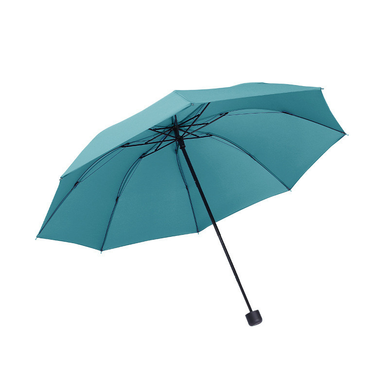 Logo du client, parapluie pliable à huit os pour le temps et la pluie