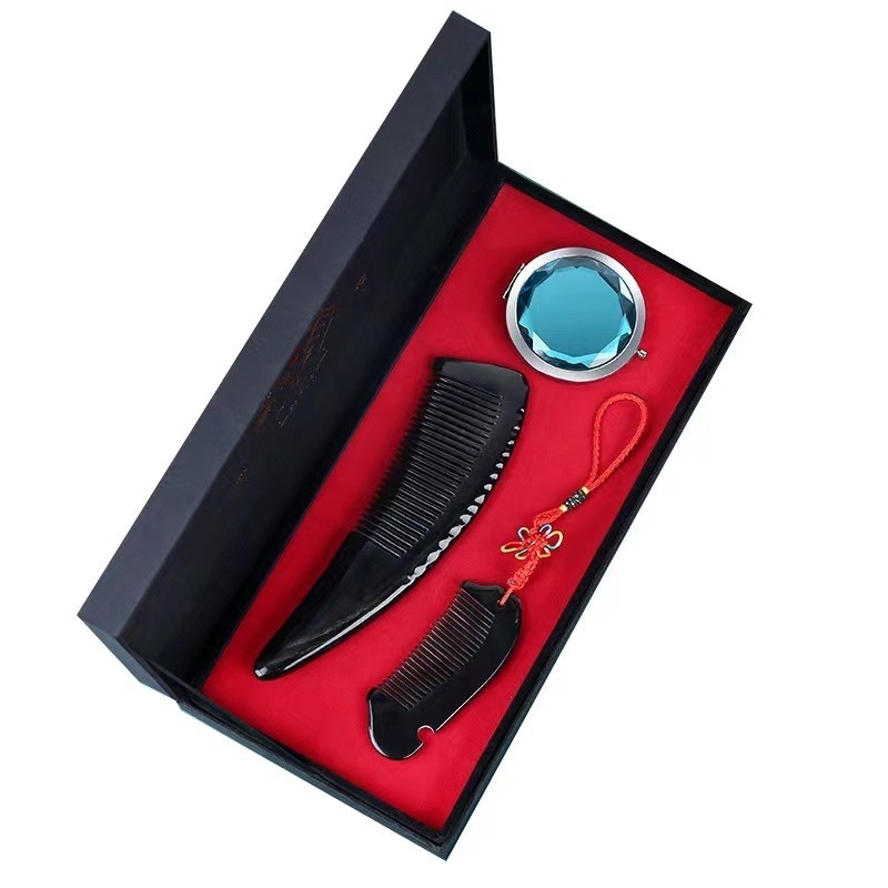 Produits de bureau pour souvenirs créatifs Boîtes cadeaux pratiques et peignes à cornes