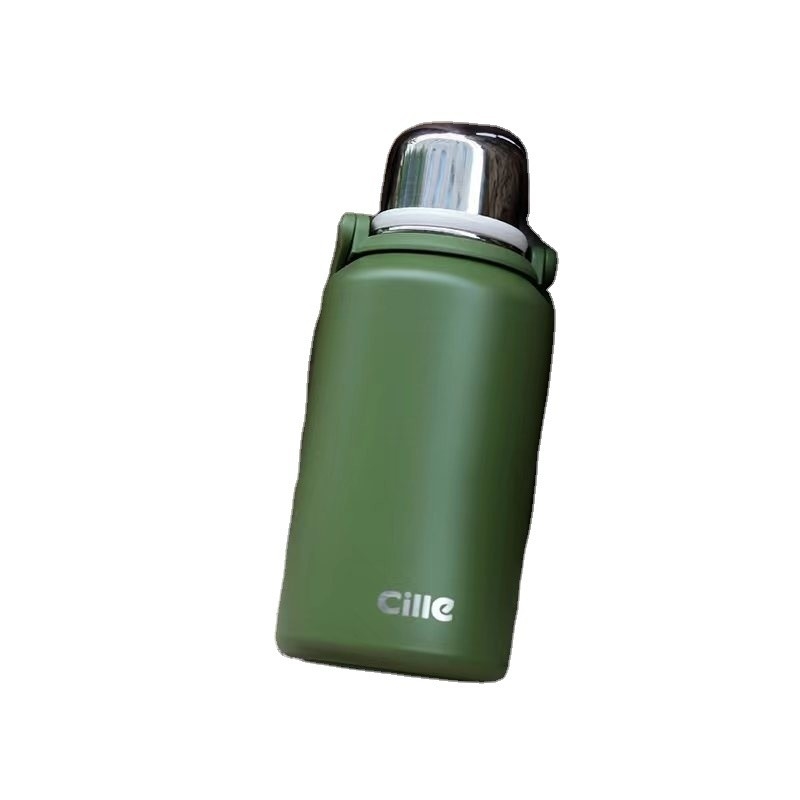 1 Graphique couleur Impression de petite tasse de thermos Chubby Dun King Kong pour l'occasion de Pâques