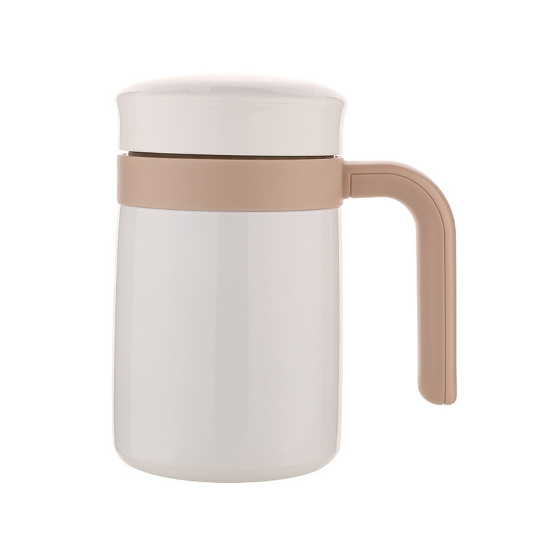 Écrans de soie imprimés séparation du thé et de l'eau tasse isolée 500 ml occasion de la Saint-Valentin