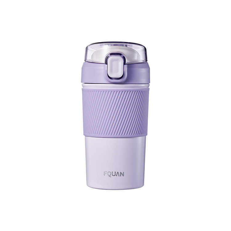 480/650ml Manche à vide Coupe à ressort Coupe vélo Café Voiture Coupe isolée Cadeau de nouveauté idéal