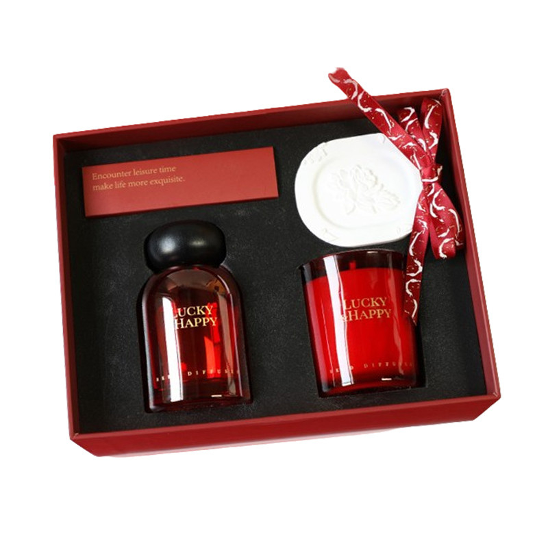Logo du client Ensemble de cadeaux d'aromathérapie sans flamme de l'année Parfait pour les cadeaux d'agence de voyage