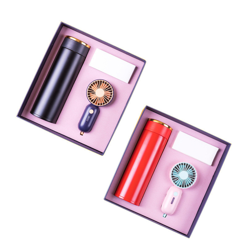 304 Coupe isolée Petit ventilateur Perfect Summer Business Gift Box Ensemble pour les sports et les jeux