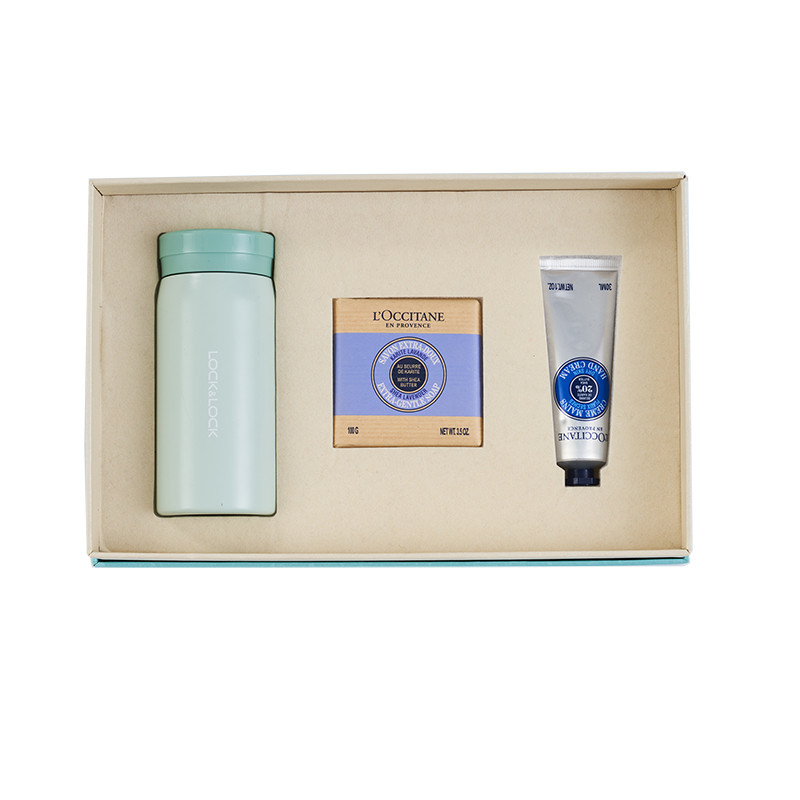 C Lock Thermos Mug L'Occitane Crème à la main de savon idéal pour les clients des hôtels et des centres de villégiature