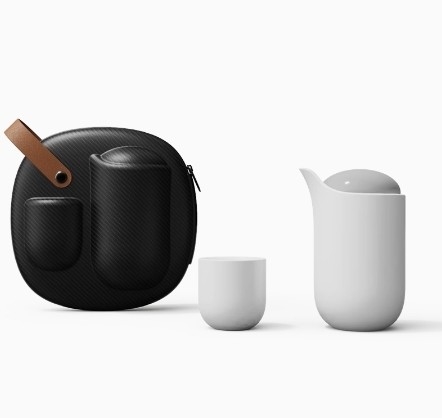 Style Présentation Ensemble cadeau Naughty Pot Bubble G2 Ensemble de thé Portable Quick Cup inclus