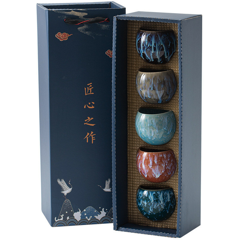 Kitchen Change Master Cup Set de tasse de thé pour cadeaux d'entreprise Taille et forme personnalisées