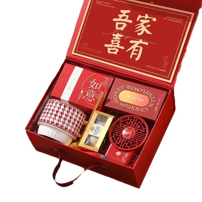 Boîte cadeau pour les mariés, demoiselle d'honneur et marié cadeau 1 impression couleur pour les graphismes