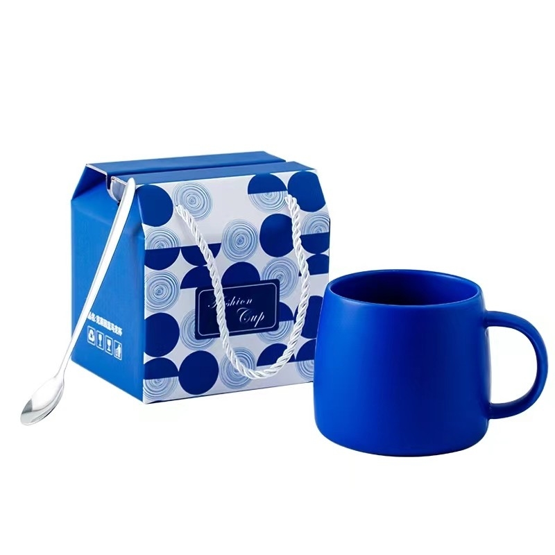 Logo personnalisé accepté Geful Home Klein Couleur bleue Mug Boxrac pour l'occasion de l'année
