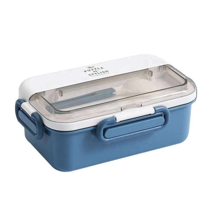 Logo personnalisé 304 en acier inoxydable Boîte de bento avec chauffage de l'eau et ustensiles de table Idéal