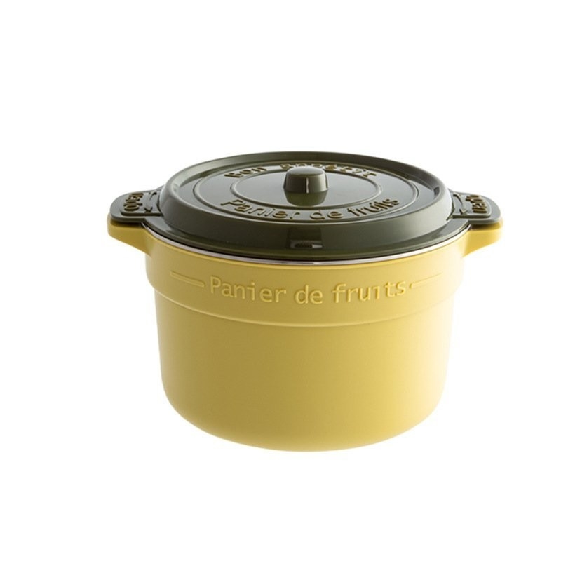 Bénéfices pour les employés Boîte de déjeuner en acier inoxydable 304 avec couvercle bol de riz et grand bol de soupe