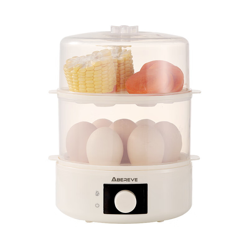Cuisinière à œufs à double couche pour hôtel et resort Petite cuisinière à vapeur pour dortoirs domestiques