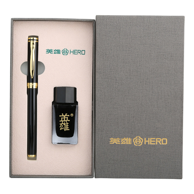 Commercial Iridium Golden Pen Set Idéal cadeau d'entrée pour les employés pour l'église et les cadeaux religieux