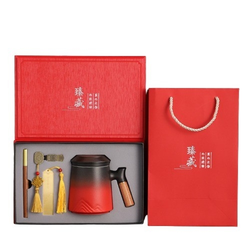 Cube de stockage rapide Fu Lu dans une boîte-cadeau en cuir portable parfaite pour les occasions spéciales