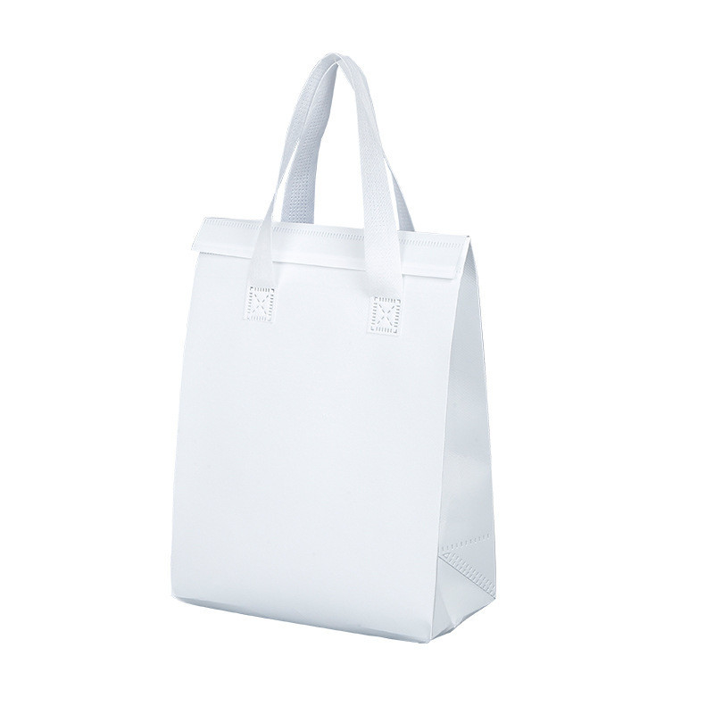 Logo Logo du client Sacs isolants non tissés en papier d'aluminium sur mesure pour une seule fois