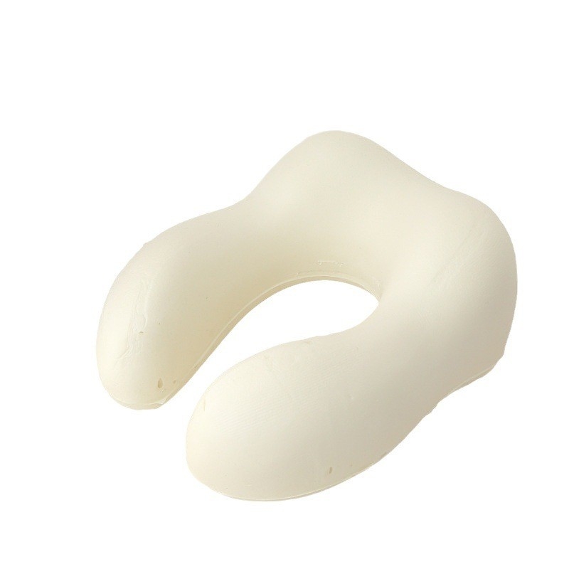 Mémoire de rebond lent Coton U oreiller pour le support du cou Techniques d'impression sur écran de soie