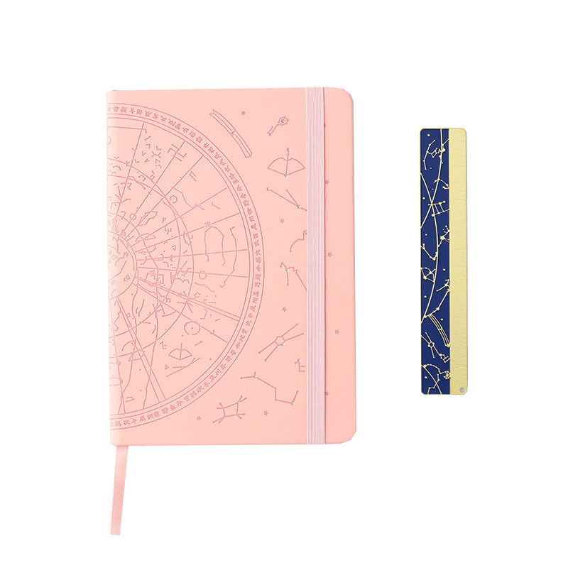 Produits de bureau Créatif et Portable Award pour Starry Sky Notebook Ruler Set