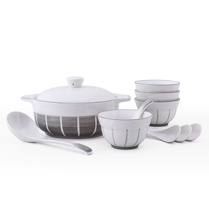 PHMI Parfait 4,5 pouces bouteille de soupe en céramique 1 sélection d'impression couleur pour graphique cadeau annuel
